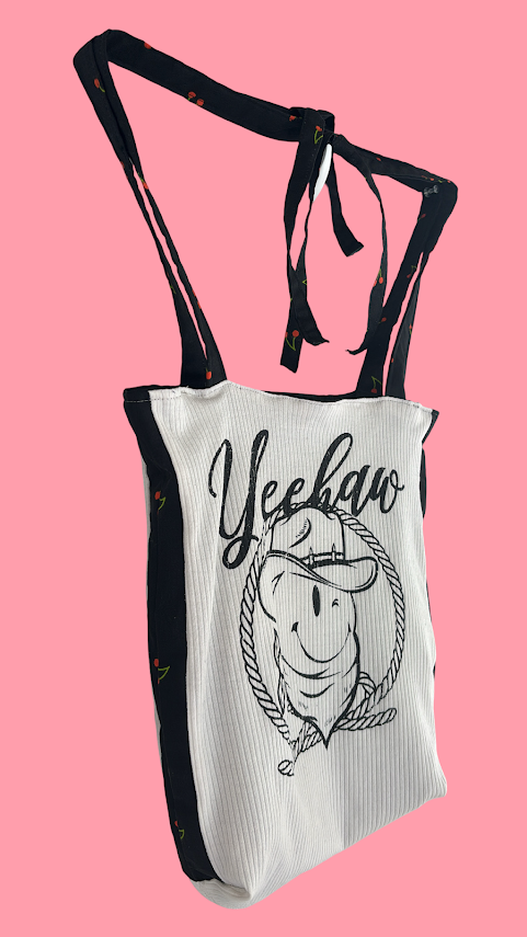 Yeehaw Cowboy Tote (Medium)
