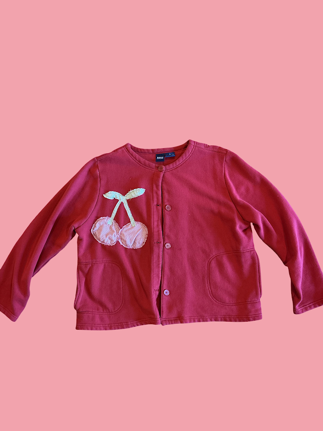 Cherry Patch Cardigan (X-Large)
