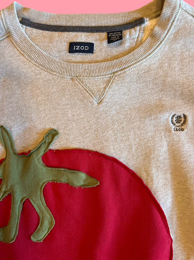 Izod Tomato Patch Sweatshirt (3X-Large)