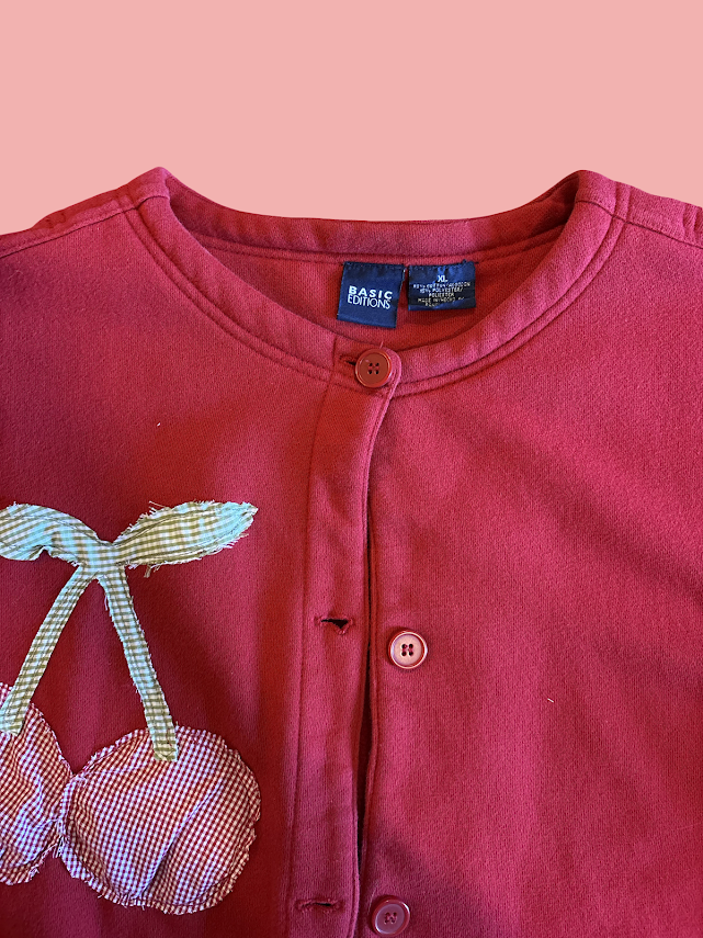 Cherry Patch Cardigan (X-Large)