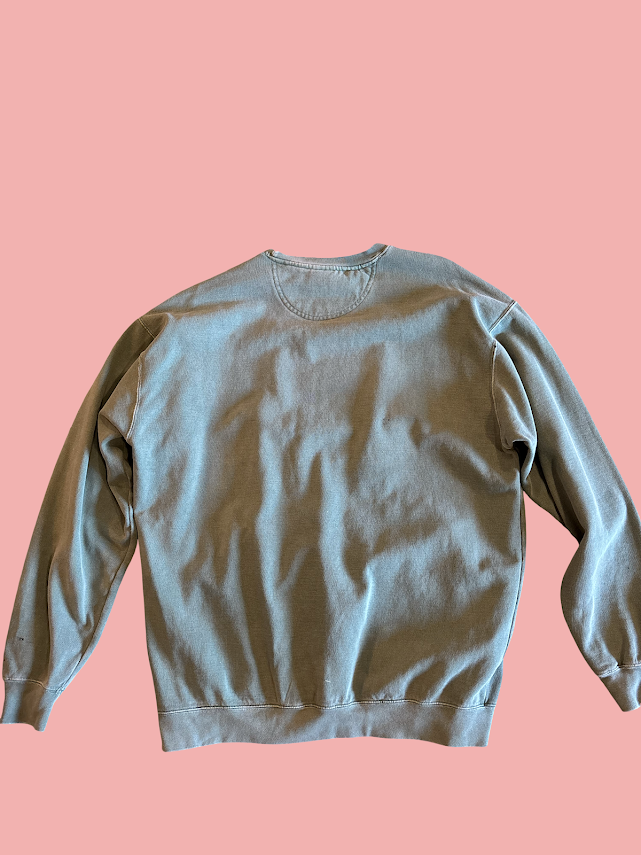 Patchwork Comfort Colors Sweatshirt (X-Large)