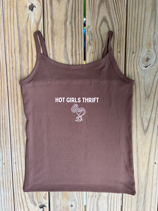 Brown tank