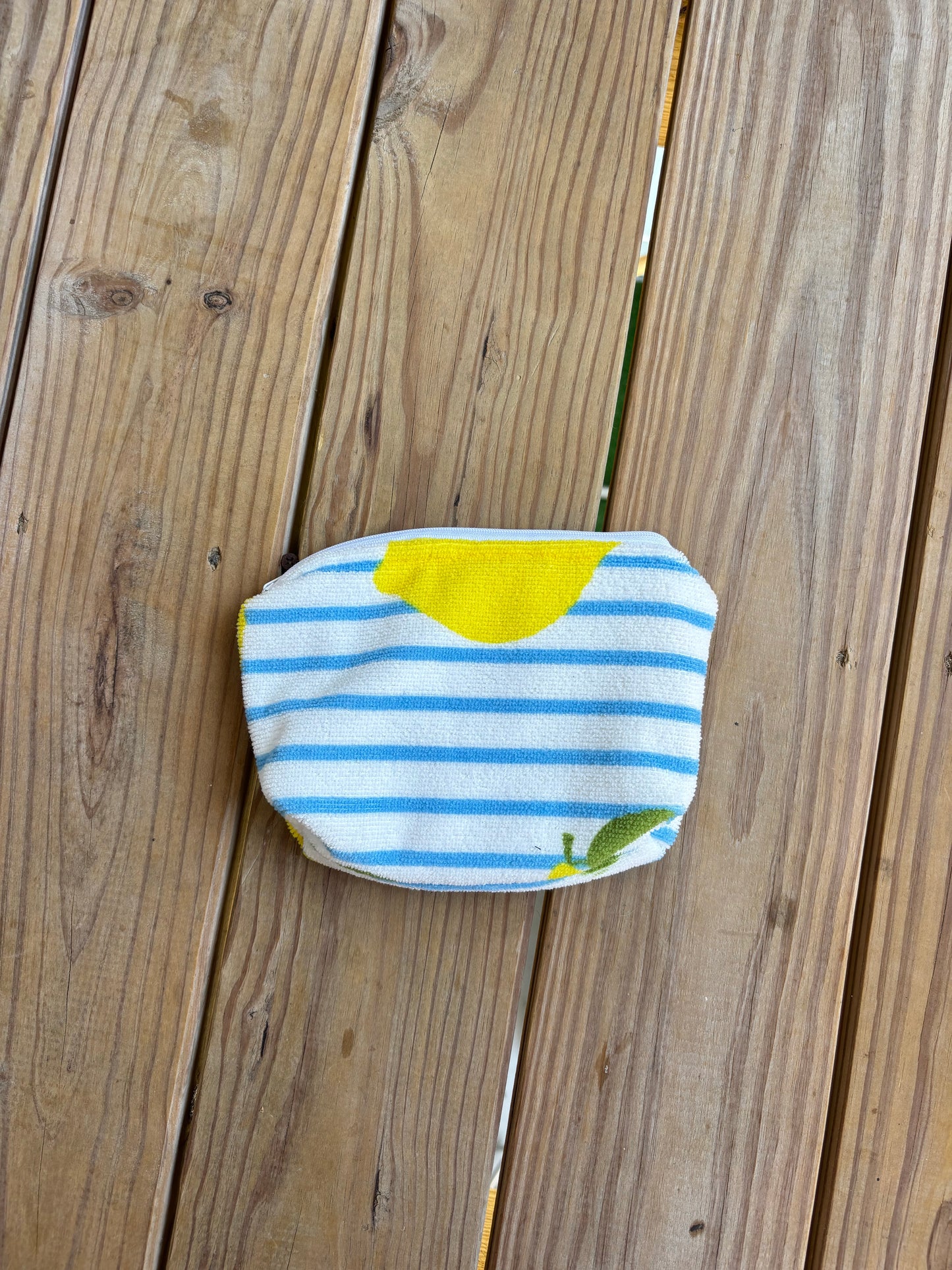 Mini Lemon Towel Zipper Bag