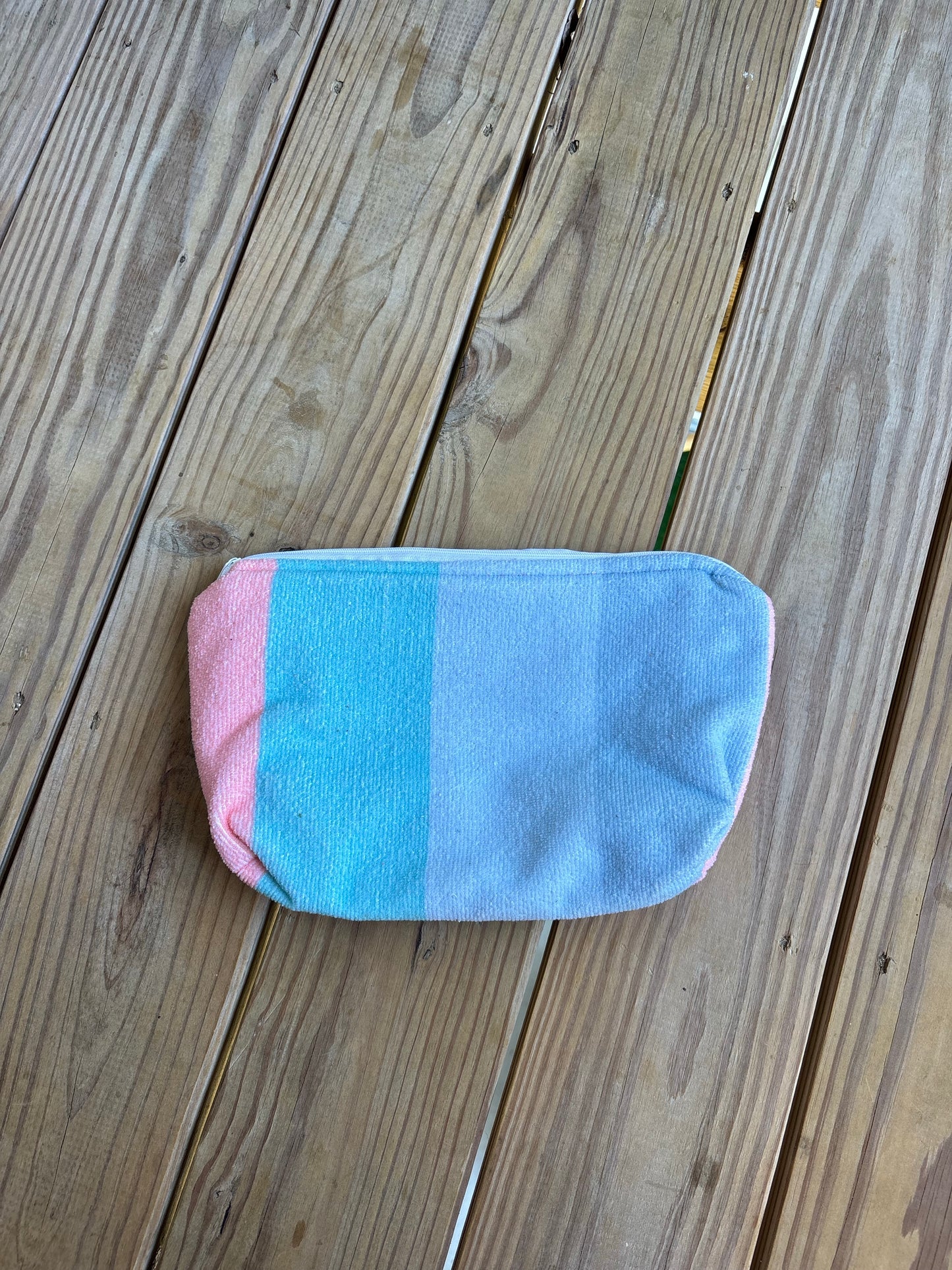 Cotton Candy Towel Zipper Bag