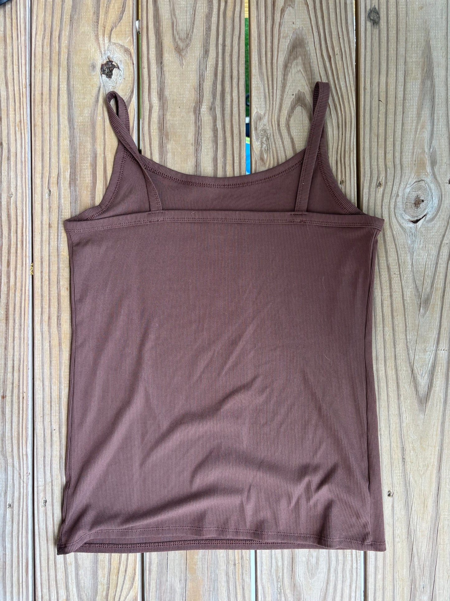 Brown tank