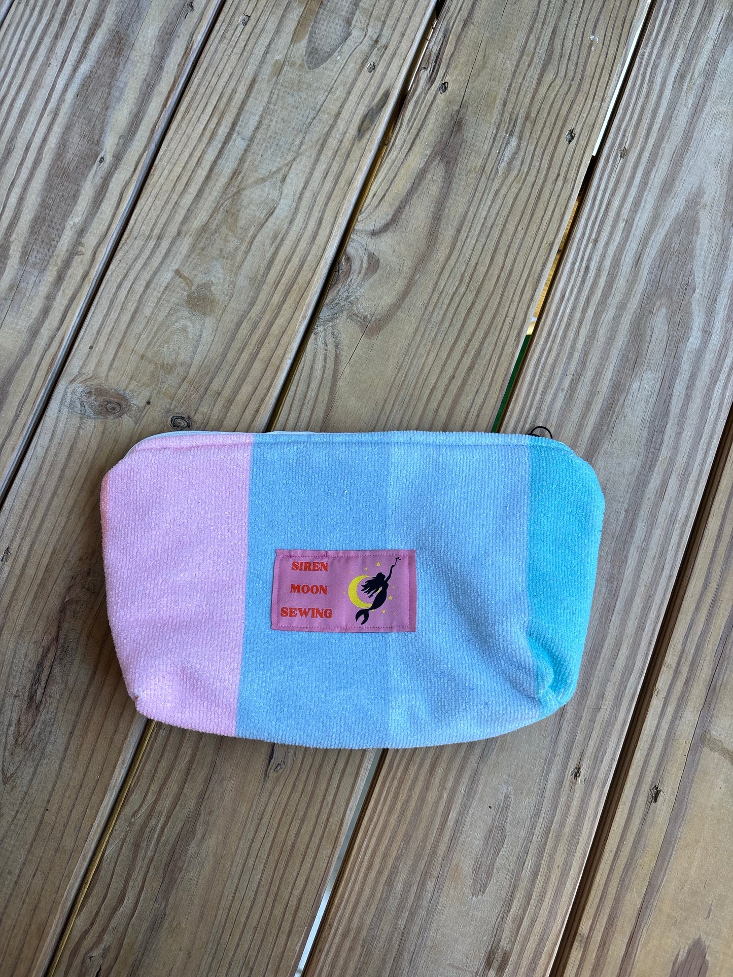 Cotton Candy Towel Zipper Bag
