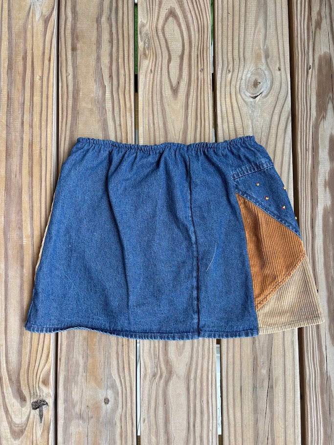 Upcycled Denim Tank Top