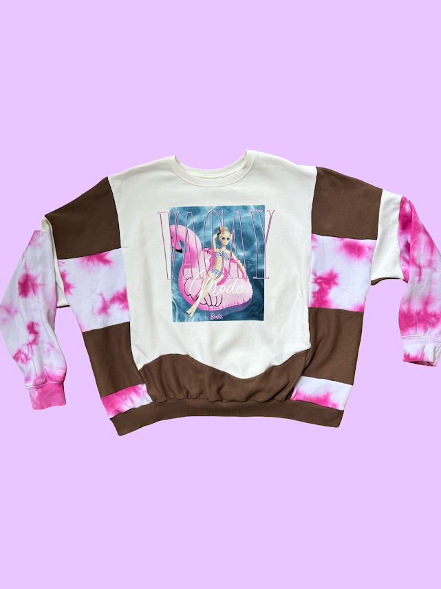 Barbie Patchwork Sweatshirt