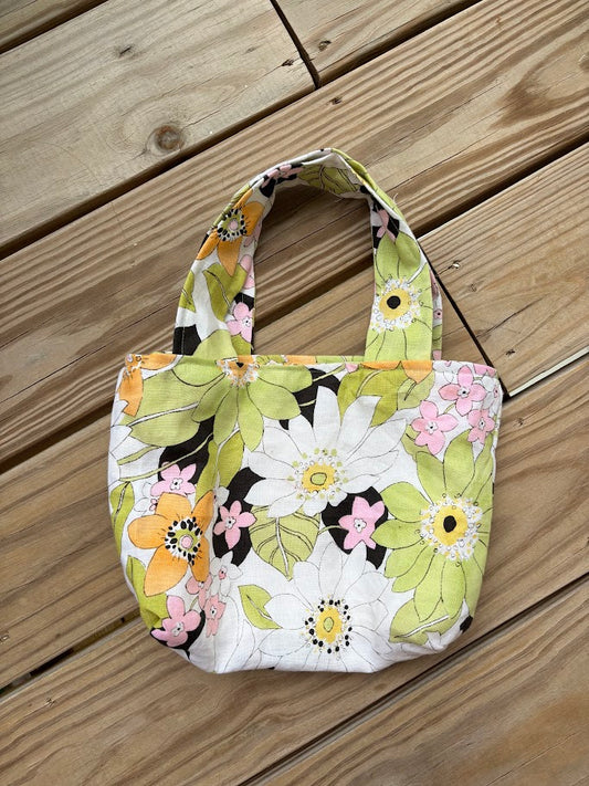 Tiny Tote – Vintage Floral Patchwork