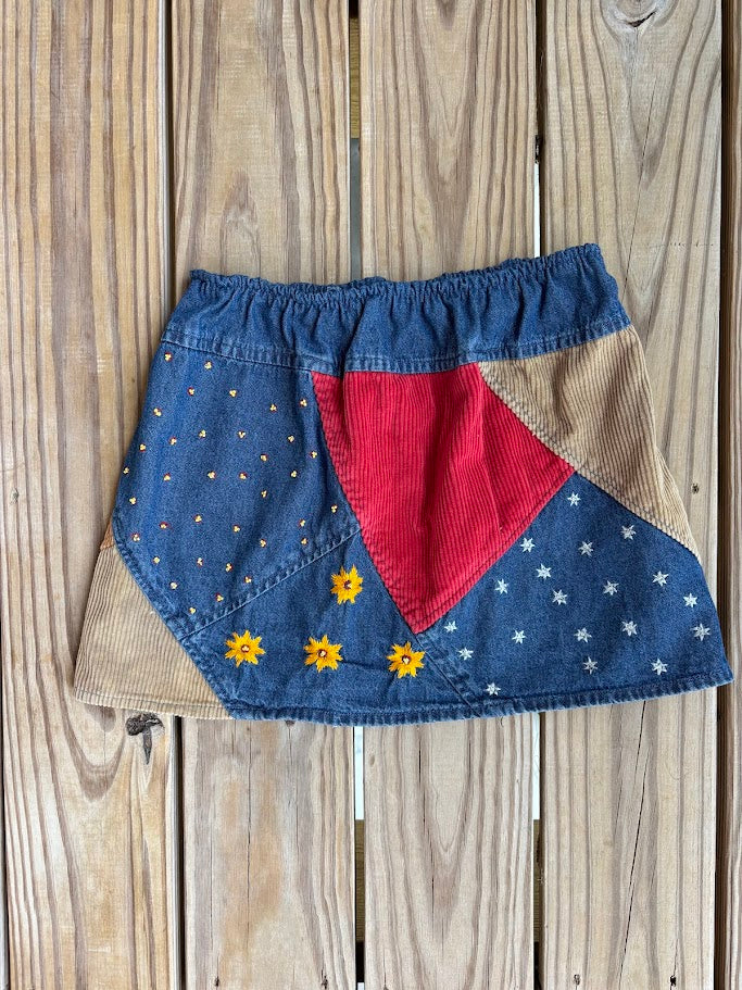 Upcycled Denim Tank Top