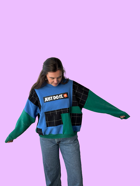 Patchwork Nike Sweatshirt